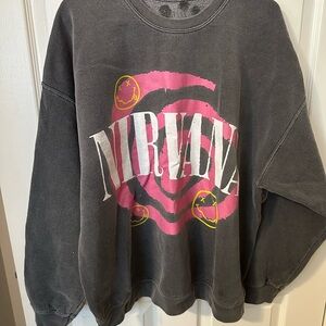 Urban Outfitters Gray Nirvana Sweatshirt